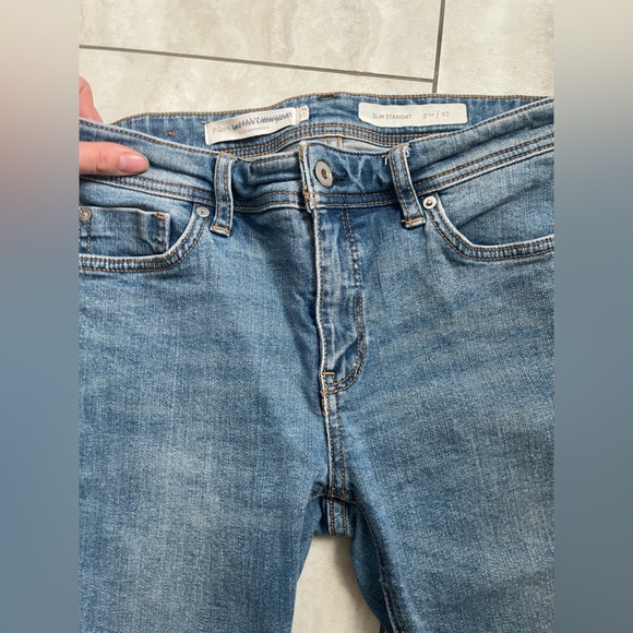 ANTHROPOLOGIE PILCRO slim straight denim size 27 - Picture 7 of 12